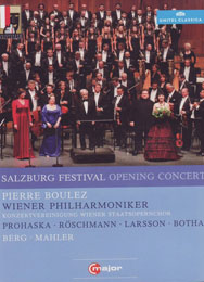 Opening Concert of the 2011 Salzburg Festival, DVD