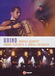Uniko - Kronos Quartet at Kimmo Pohjonen Kluster DVD Cover