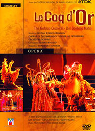 Le Coq d'Or (Der goldene Hahn), DVD