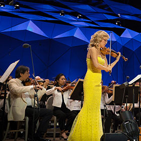 Anne-Sophie Mutter & John Williams at Tanglewood 2021