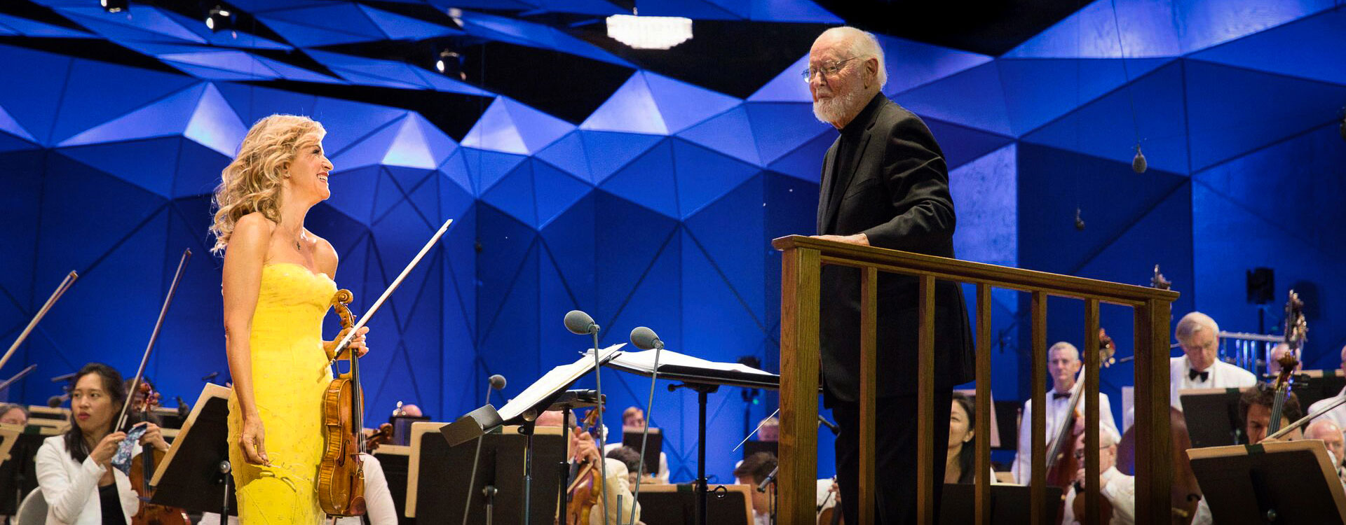 Anne-Sophie Mutter & John Williams at Tanglewood 2021