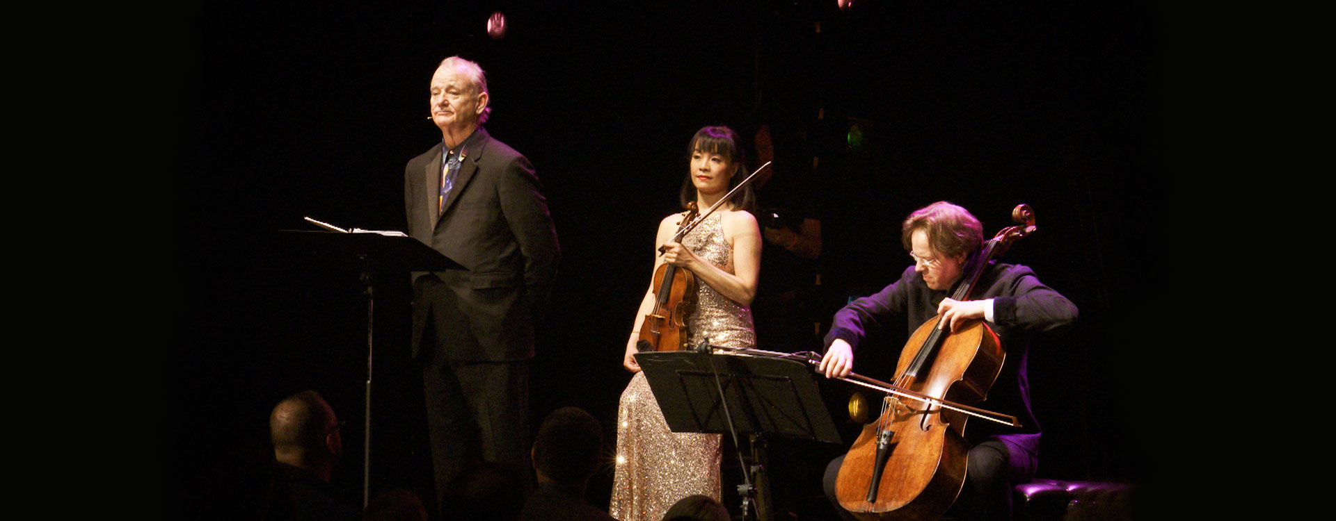 New Worlds - Bill Murray, Jan Vogler & Friends - at the Hanover Theatre, Worcester