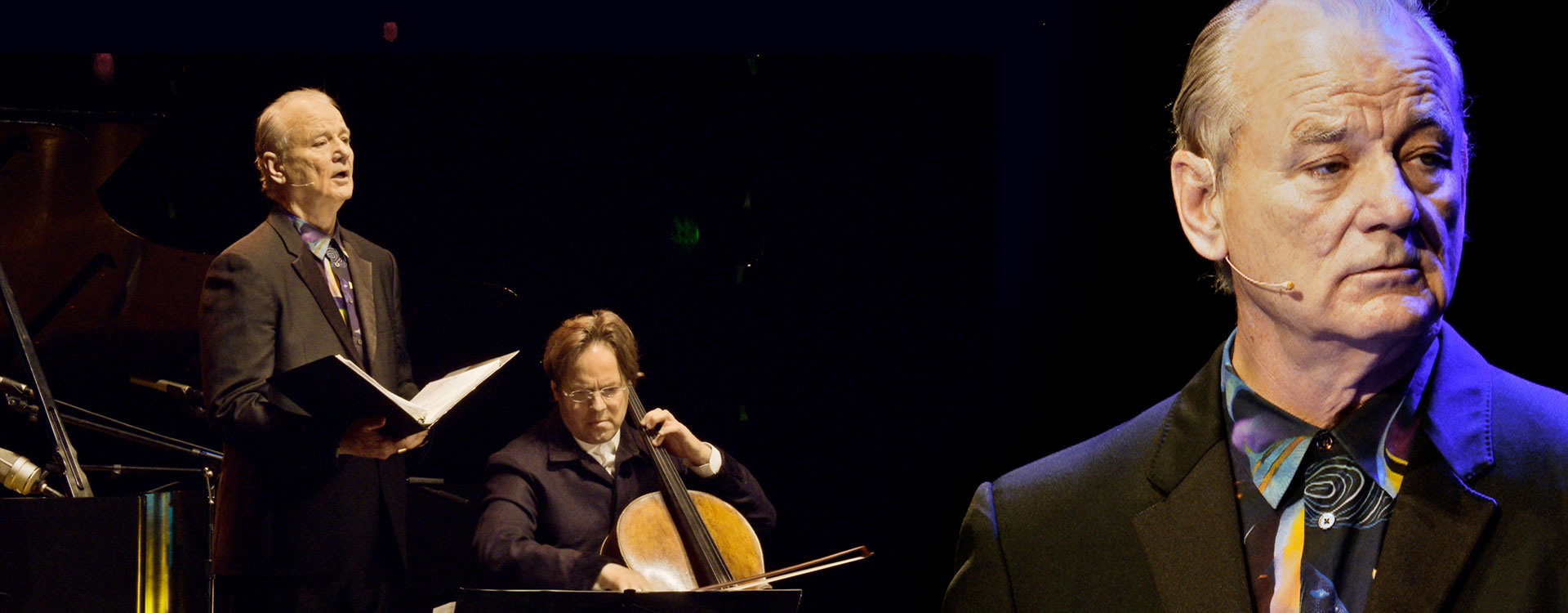 New Worlds - Bill Murray, Jan Vogler & Friends - at the Hanover Theatre, Worcester