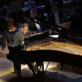 Rhapsody in Blue: Herbie Hancock joins Dudamel to open LA Phil season