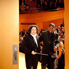 Rhapsody in Blue: Herbie Hancock joins Dudamel to open LA Phil season
