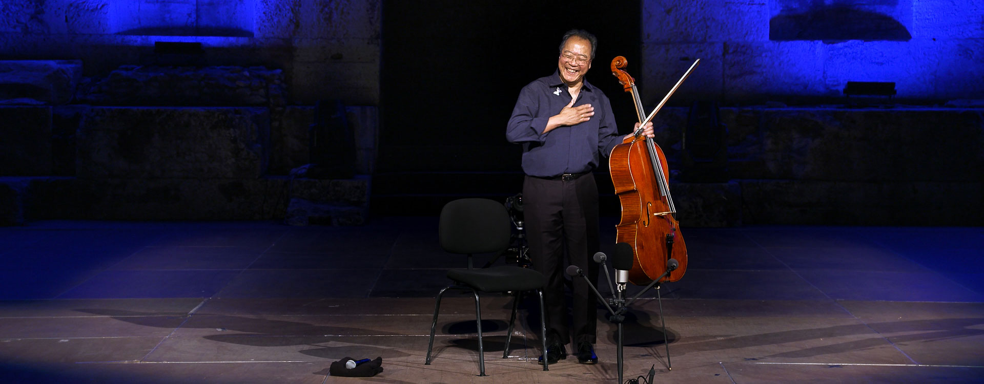 Yo-Yo Ma in Athens - The Bach Project