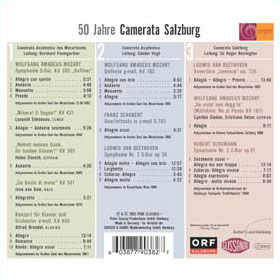 50 Years of the Camerata Salzburg - Anniversary CD-Box