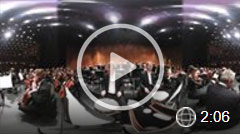 This is what it looks like to a musican in an orchestra - 360